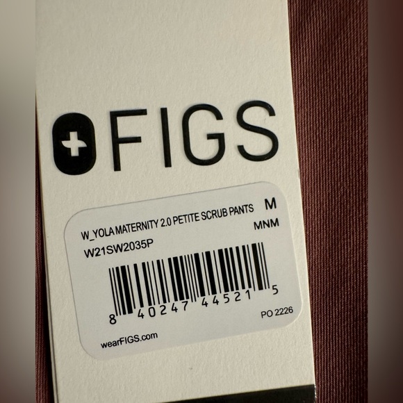 W_YOLA MATERNITY 2.0 PETITE SCRUB PANTS M - Picture 3 of 6